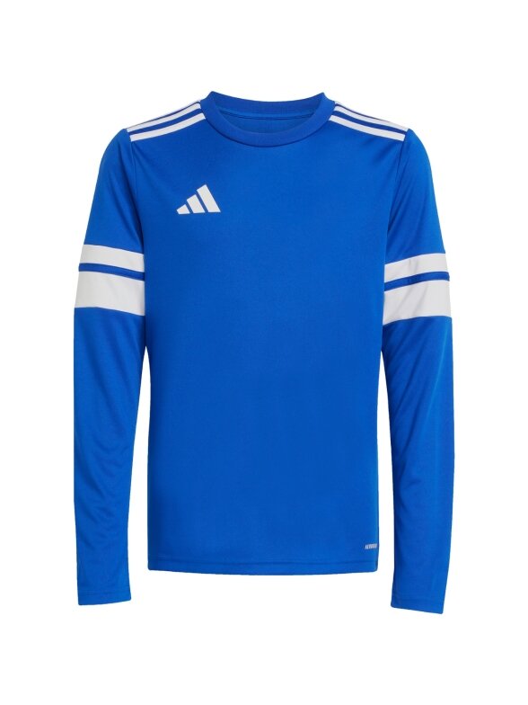 Adidas Squadra 25 vaikiški marškinėliai ilgomis rankovėmis, mėlyni JJ0046 1 Adidas Squadra 25 vaikiški marškinėliai ilgomis rankovėmis, mėlyni JJ0046 1