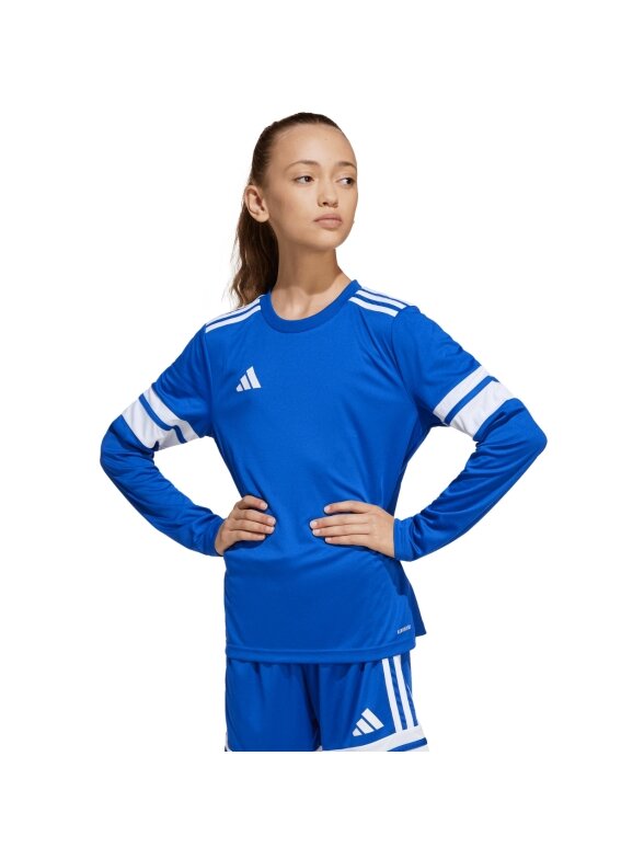 Adidas Squadra 25 vaikiški marškinėliai ilgomis rankovėmis, mėlyni JJ0046 4 Adidas Squadra 25 vaikiški marškinėliai ilgomis rankovėmis, mėlyni JJ0046 4