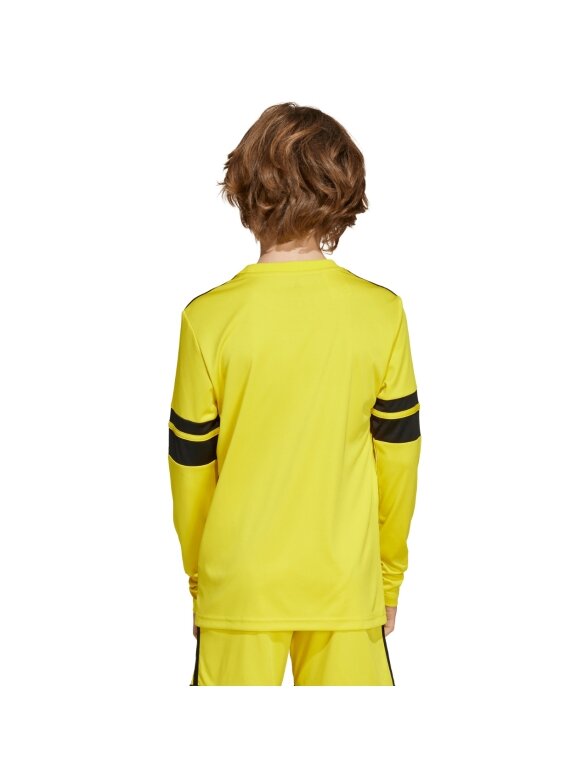 Adidas Squadra 25 vaikiški marškinėliai ilgomis rankovėmis, geltoni JJ0043 3 Adidas Squadra 25 vaikiški marškinėliai ilgomis rankovėmis, geltoni JJ0043 3