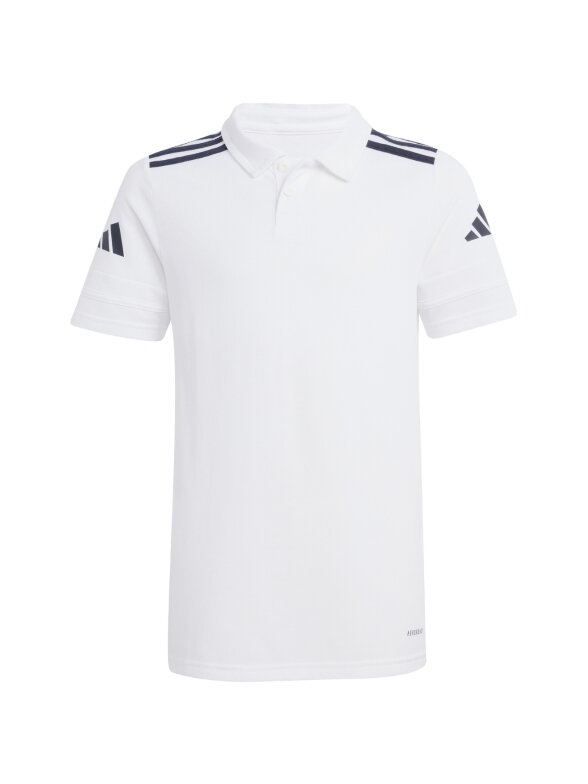 Adidas Squadra 25 Polo marškiniai vaikams balta JY3414 1 Adidas Squadra 25 Polo marškiniai vaikams balta JY3414 1