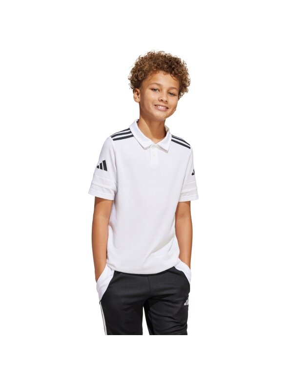 Adidas Squadra 25 Polo marškiniai vaikams balta JY3414 3 Adidas Squadra 25 Polo marškiniai vaikams balta JY3414 3