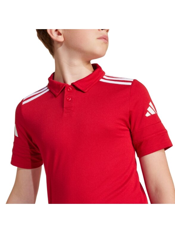 Adidas Squadra 25 Polo marškinėliai vaikams raudoni JY3411 5 Adidas Squadra 25 Polo marškinėliai vaikams raudoni JY3411 5
