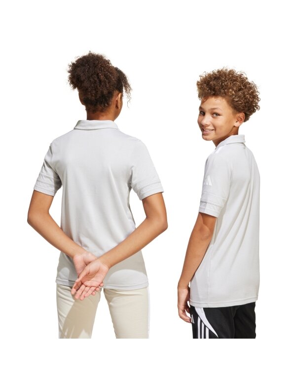 adidas Squadra 25 Polo marškinėliai vaikams pilki JY3412 2 adidas Squadra 25 Polo marškinėliai vaikams pilki JY3412 2