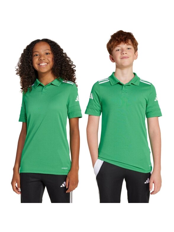Adidas Squadra 25 Polo marškiniai vaikams žali JY3410 Adidas Squadra 25 Polo marškiniai vaikams žali JY3410