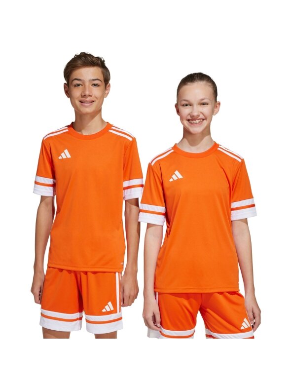 Adidas Squadra 25 vaikiška marškinėliai oranžiniai JC8666 Adidas Squadra 25 vaikiška marškinėliai oranžiniai JC8666