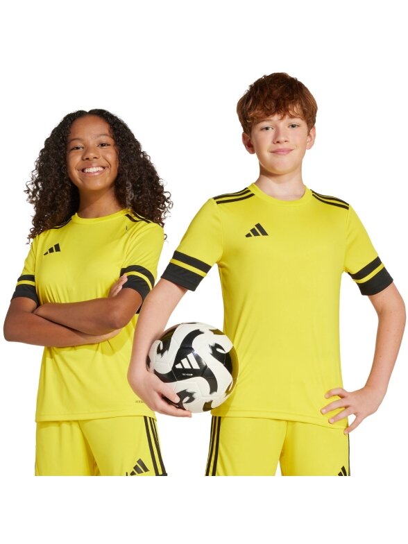 Adidas Squadra 25 vaikams geltona JJ0056 Adidas Squadra 25 vaikams geltona JJ0056
