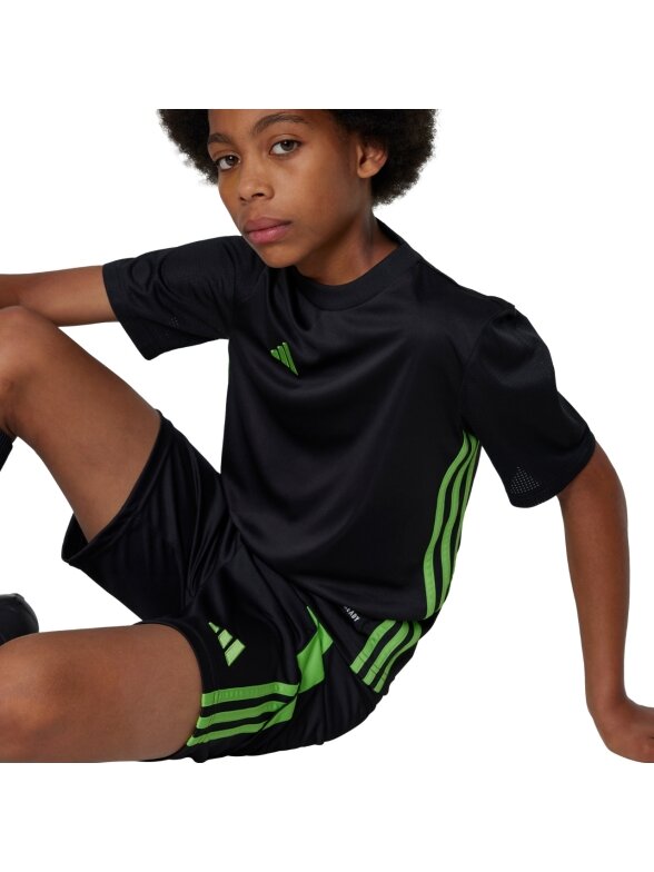 Adidas vaikiški marškinėliai Stalas 23 Džersis juodos ir laimo spalvos JJ1155 6 Adidas vaikiški marškinėliai Stalas 23 Džersis juodos ir laimo spalvos JJ1155 6