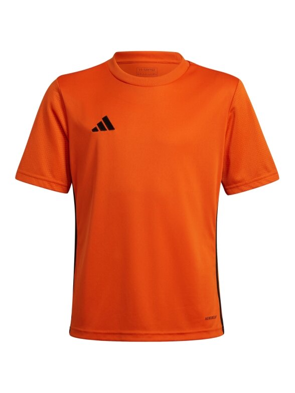 Vaikiški marškinėliai Adidas Table 23 Jersey oranžinė ir juoda JJ1157 1 Vaikiški marškinėliai Adidas Table 23 Jersey oranžinė ir juoda JJ1157 1