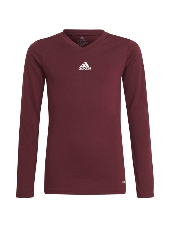 Adidas Team Base vaikiški marškinėliai, bordo GN7510 Adidas Team Base vaikiški marškinėliai, bordo GN7510