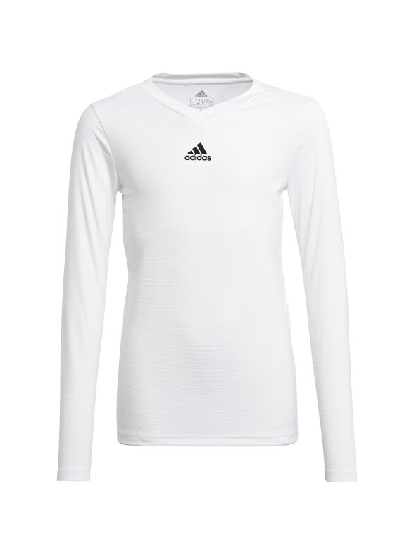 Adidas Team Base Tee vaikiški marškinėliai, balti GN5713 Adidas Team Base Tee vaikiški marškinėliai, balti GN5713
