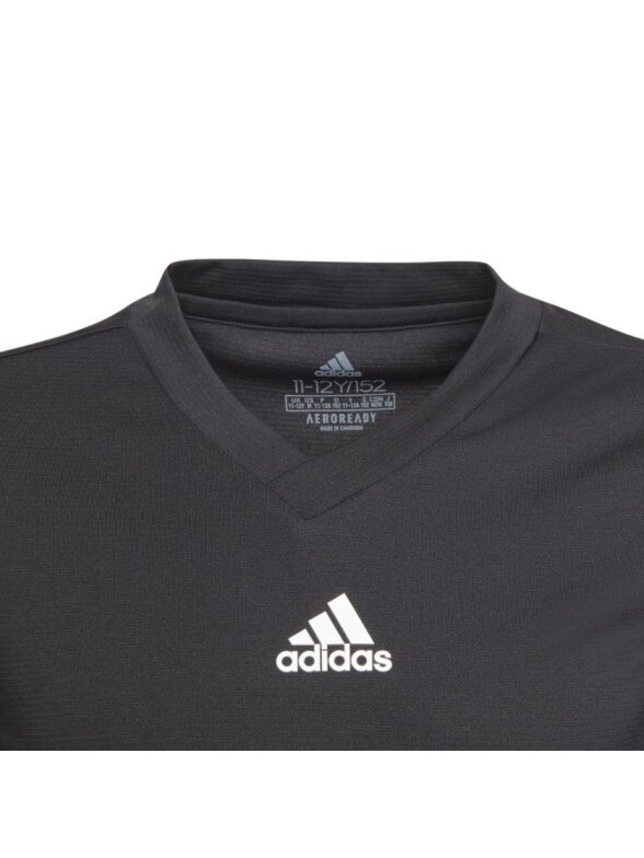 Adidas Team Base marškinėliai vaikams, juodi GN5710 3 Adidas Team Base marškinėliai vaikams, juodi GN5710 3