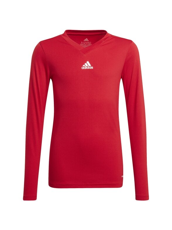 Adidas Team Base Tee vaikiški marškinėliai, raudoni GN5711