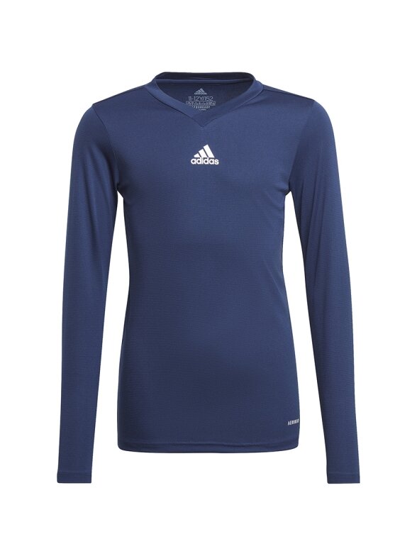 Adidas Team Base Tee vaikiški marškinėliai, tamsiai mėlyni GN5712 Adidas Team Base Tee vaikiški marškinėliai, tamsiai mėlyni GN5712