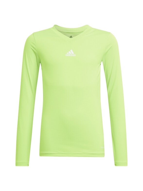 Adidas Team Base Tee vaikiški marškinėliai, lime GN7513