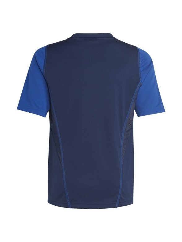 Adidas Tiro 23 Competition Jersey vaikiški marškinėliai, tamsiai mėlyni HK7639 1 Adidas Tiro 23 Competition Jersey vaikiški marškinėliai, tamsiai mėlyni HK7639 1