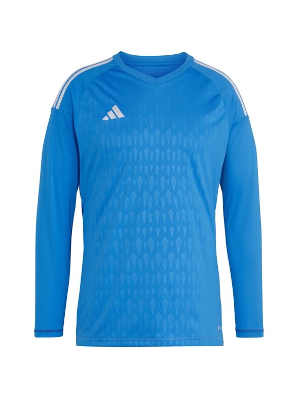 Adidas Tiro 23 Competition Vartininko marškinėliai ilgomis rankovėmis vaikams, mėlyni HK7692