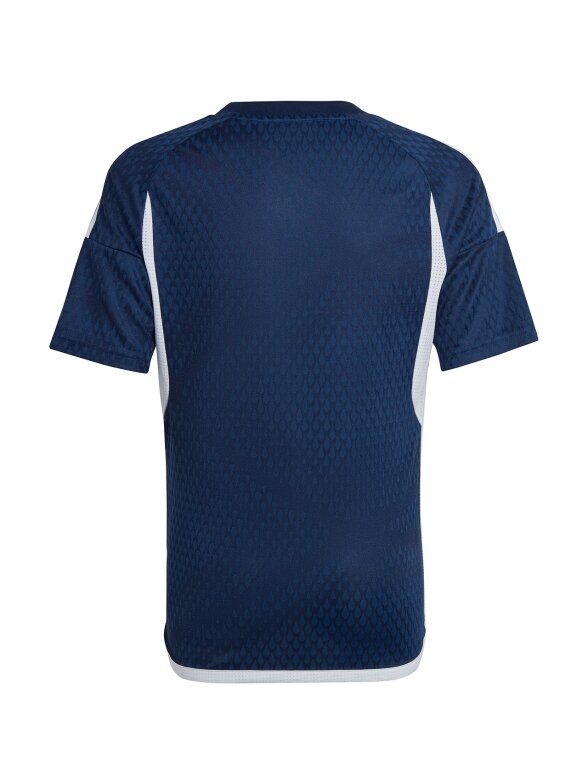 Adidas Tiro 23 Competition Match Jersey vaikams, tamsiai mėlyna IC7463 1 Adidas Tiro 23 Competition Match Jersey vaikams, tamsiai mėlyna IC7463 1