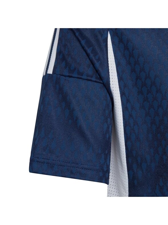 Adidas Tiro 23 Competition Match Jersey vaikams, tamsiai mėlyna IC7463 4 Adidas Tiro 23 Competition Match Jersey vaikams, tamsiai mėlyna IC7463 4