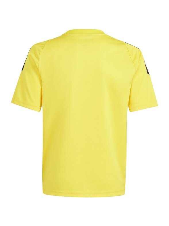Adidas Tiro 24 Jersey vaikiški marškinėliai, geltoni IS1027 1 Adidas Tiro 24 Jersey vaikiški marškinėliai, geltoni IS1027 1