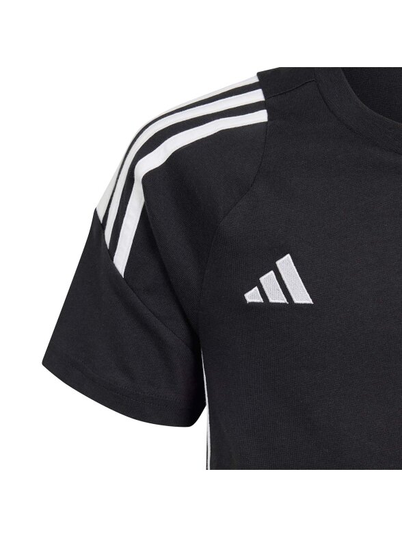 Adidas Tiro 24 Sweat Tee vaikams, juodas IJ9953 2 Adidas Tiro 24 Sweat Tee vaikams, juodas IJ9953 2