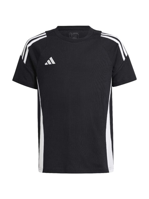 Adidas Tiro 24 Sweat Tee vaikams, juodas IJ9953 Adidas Tiro 24 Sweat Tee vaikams, juodas IJ9953