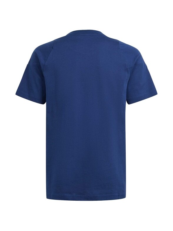 Adidas Tiro 24 Sweat Tee vaikiški marškinėliai, tamsiai mėlyna IR9357 1 Adidas Tiro 24 Sweat Tee vaikiški marškinėliai, tamsiai mėlyna IR9357 1