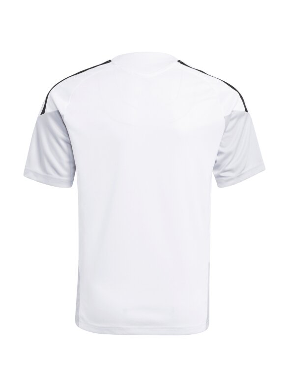 Adidas Tiro 26 Competition Training Jersey marškinėliai vaikams balti/juodi KA7603 2 Adidas Tiro 26 Competition Training Jersey marškinėliai vaikams balti/juodi KA7603 2