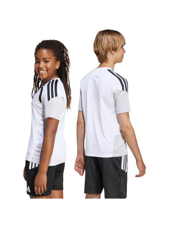 Adidas Tiro 26 Competition Training Jersey marškinėliai vaikams balti/juodi KA7603 3 Adidas Tiro 26 Competition Training Jersey marškinėliai vaikams balti/juodi KA7603 3