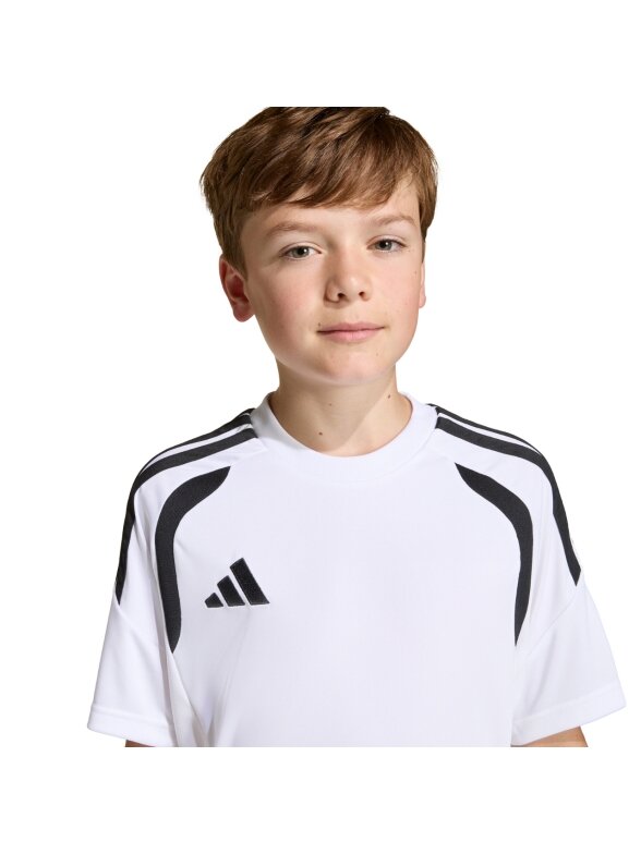 adidas Tiro 26 League Jersey marškinėliai vaikams balti KB1312 6 adidas Tiro 26 League Jersey marškinėliai vaikams balti KB1312 6
