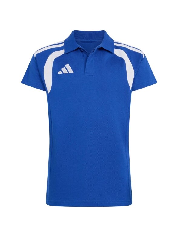 Adidas Tiro 26 League Polo marškinėliai vaikams mėlyni KF9098 Adidas Tiro 26 League Polo marškinėliai vaikams mėlyni KF9098