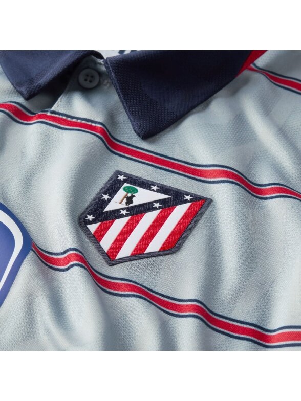 Nike vaikiški marškinėliai Atlético Madrid Stadium 2026/27, pilki, II6684 087 5 Nike vaikiški marškinėliai Atlético Madrid Stadium 2026/27, pilki, II6684 087 5