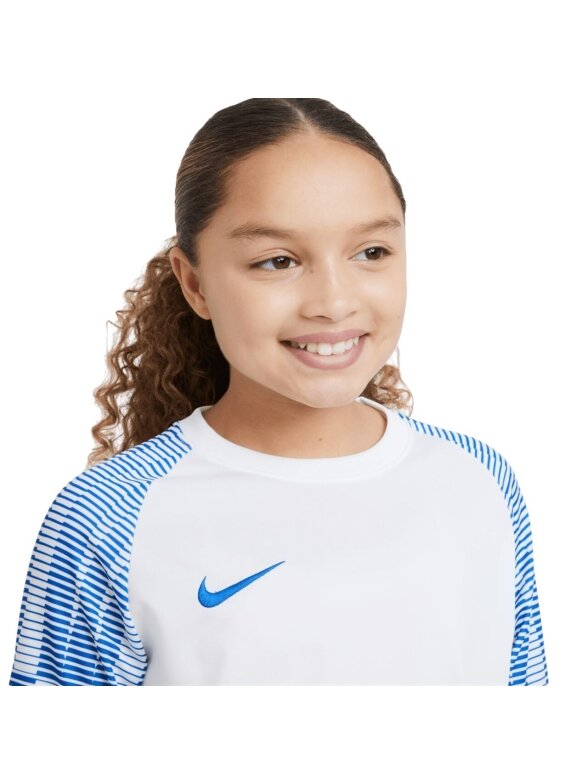 Nike Df Academy Jsy SS vaikiški marškinėliai balti DH8369 102 3