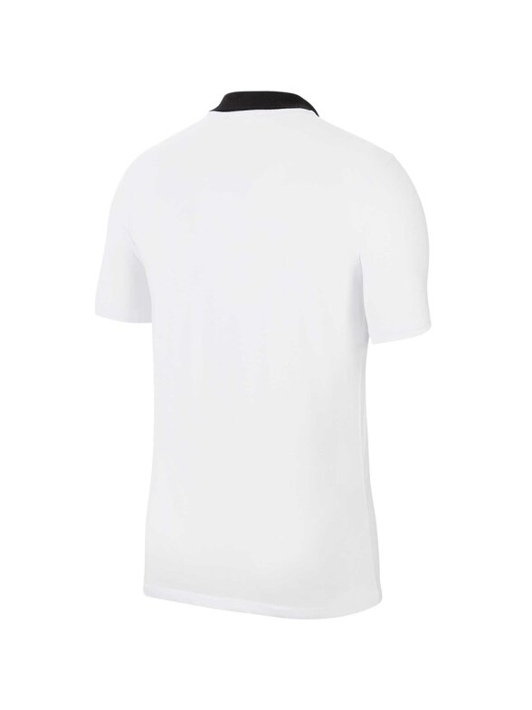 Nike DF Park 20 Polo SS vaikiški marškinėliai balti CW6935 100 1 Nike DF Park 20 Polo SS vaikiški marškinėliai balti CW6935 100 1