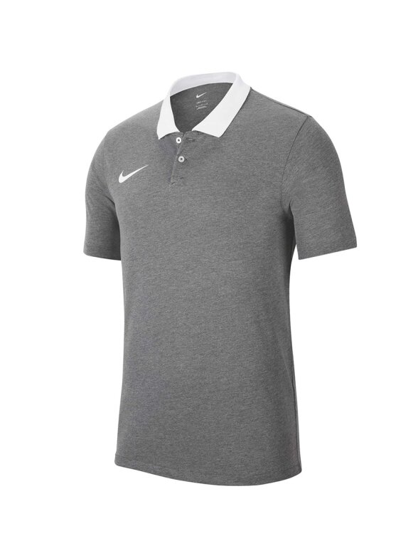 Nike DF Park 20 Polo SS vaikiški marškinėliai, pilki CW6935 071 Nike DF Park 20 Polo SS vaikiški marškinėliai, pilki CW6935 071