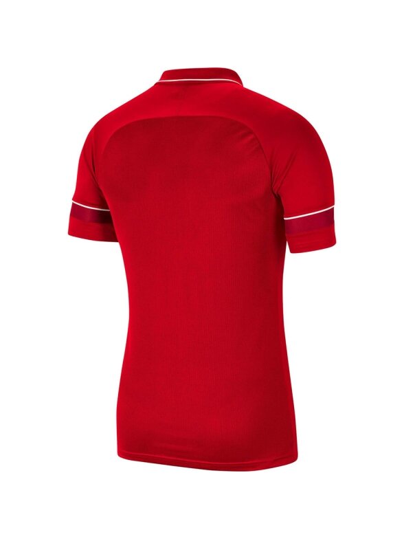 Nike Dri-FIT Academy 21 Polo SS vaikiški marškinėliai raudoni CW6106 657 1 Nike Dri-FIT Academy 21 Polo SS vaikiški marškinėliai raudoni CW6106 657 1