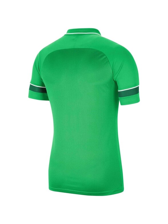 Nike Dri-FIT Academy 21 Polo SS vaikiški marškinėliai žali CW6106 362 1