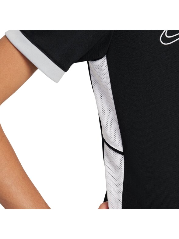 Nike Dri-Fit Academy 25 SS marškinėliai vaikams juodi FZ9758 010 3 Nike Dri-Fit Academy 25 SS marškinėliai vaikams juodi FZ9758 010 3