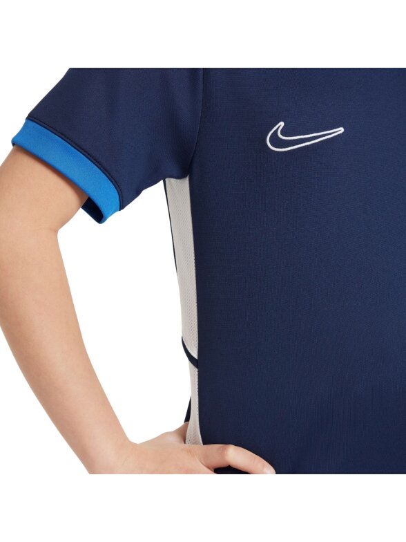 Nike Dri-Fit Academy 25 SS marškinėliai vaikams tamsiai mėlyni FZ9758 410 3 Nike Dri-Fit Academy 25 SS marškinėliai vaikams tamsiai mėlyni FZ9758 410 3