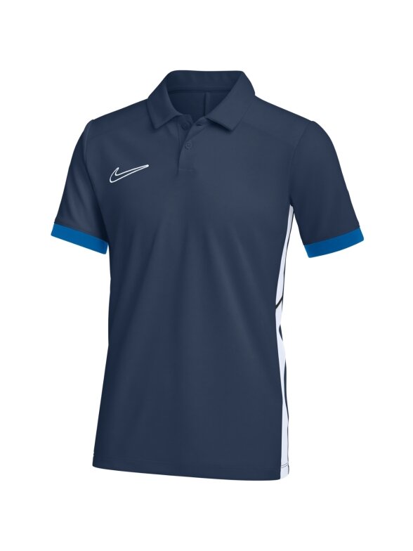Nike Dri-Fit Academy 25 SS Polo marškinėliai vaikams tamsiai mėlyni FZ9763 410 Nike Dri-Fit Academy 25 SS Polo marškinėliai vaikams tamsiai mėlyni FZ9763 410