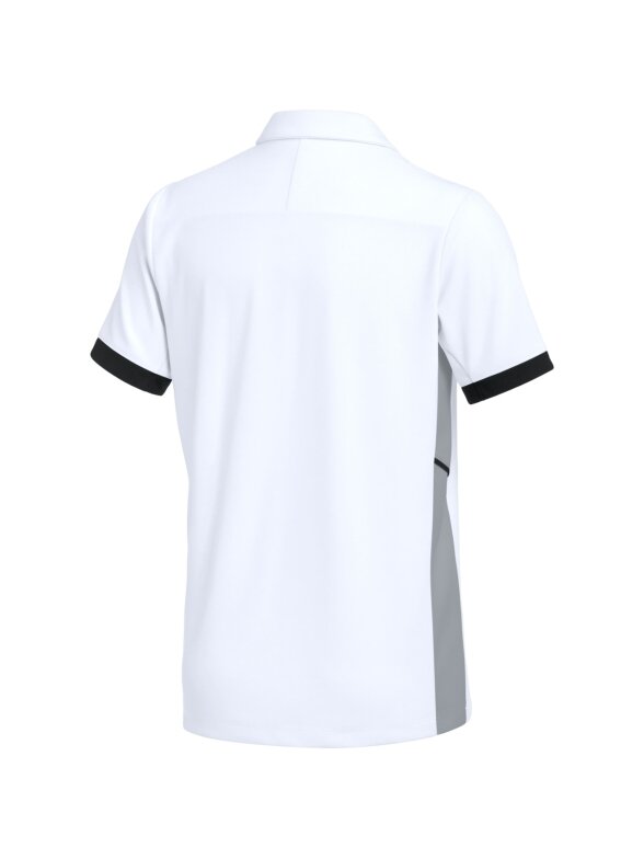 Nike Dri-Fit Academy Polo marškiniai vaikams balti FZ9763 100 1 Nike Dri-Fit Academy Polo marškiniai vaikams balti FZ9763 100 1