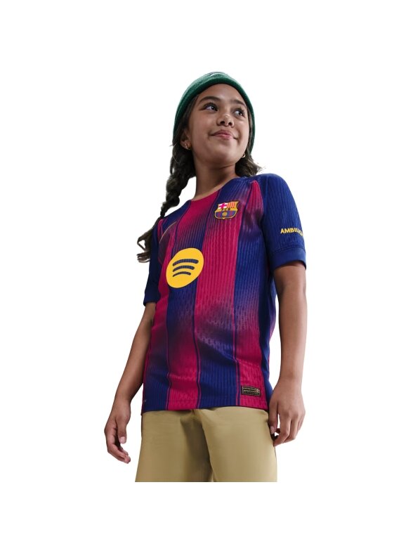Nike FC Barcelona 2025/26 Match Home vaikiški marškinėliai, tamsiai mėlynos ir bordo spalvos HJ5216 456 2