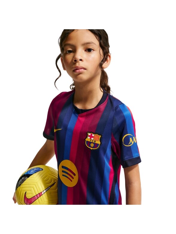 Nike vaikiški marškinėliai FC Barcelona 2026/27 Stadium Home, bordo-mėlyni, II1624 683 4