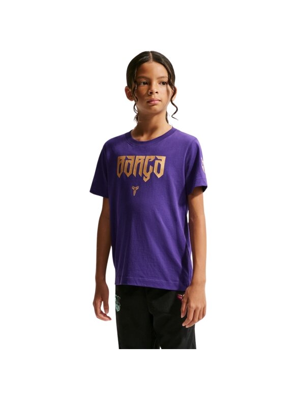 Nike FC Barcelona vaikiški marškinėliai, violetiniai, IQ5007 504 Nike FC Barcelona vaikiški marškinėliai, violetiniai, IQ5007 504