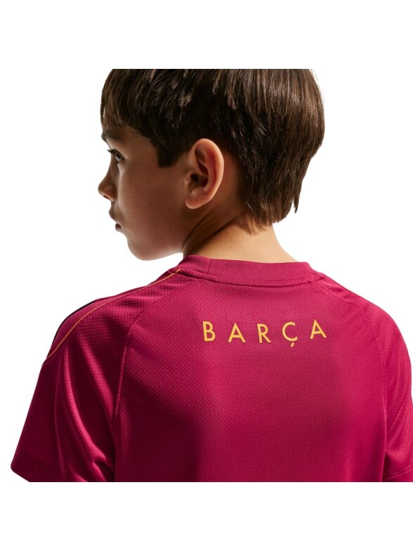 Nike FC Barcelona Strike vaikiški marškinėliai, bordo II3237 621 3