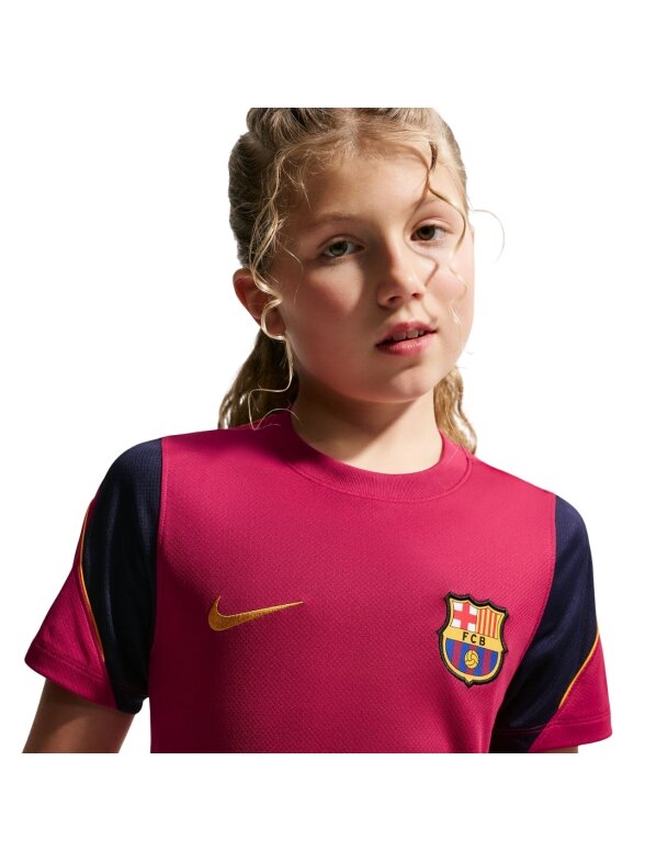 Nike FC Barcelona Strike vaikiški marškinėliai, bordo II3237 621 4