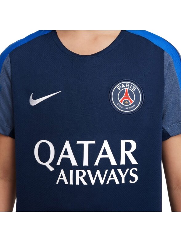 Nike Paris Saint Germain Strike vaikiški marškinėliai, tamsiai mėlyni HJ7836 411 5