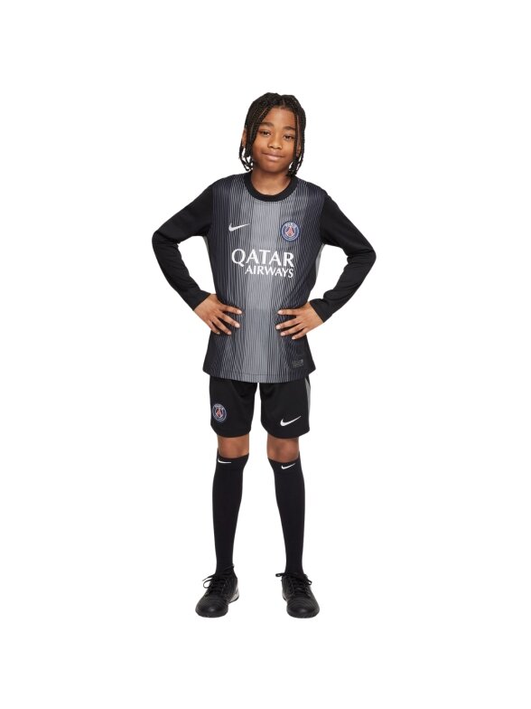 Nike PSG Goalkeeper Stadium 2025/26 vaikams juoda HJ5267 010 8