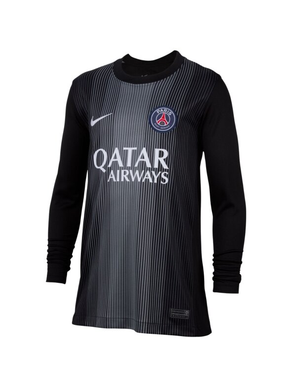 Nike PSG Goalkeeper Stadium 2025/26 vaikams juoda HJ5267 010 1