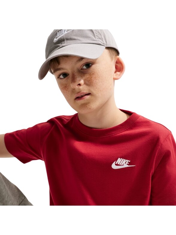 Nike Sportswear vaikiški marškinėliai raudoni FZ5177 608 2