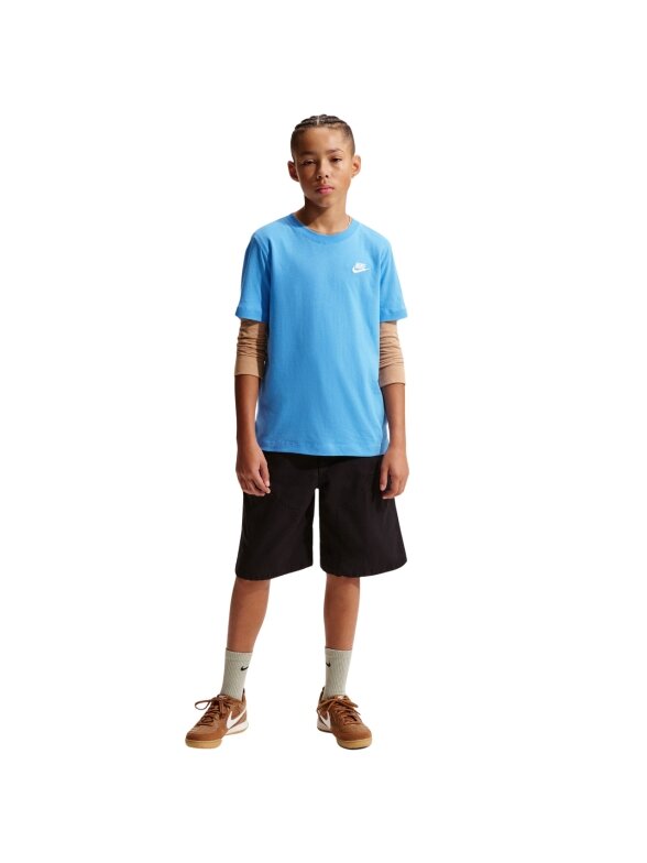 Nike Sportswear marškinėliai vaikams šviesiai mėlyni FZ5177 412 5